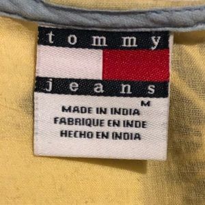 Tommy Hilfiger Shirts & Tops - Girls Tommy Embroidered Flower Yellow Top Tommy Hilfiger Shirts & Tops - Girls Tommy Embroidered Flower Yellow Top